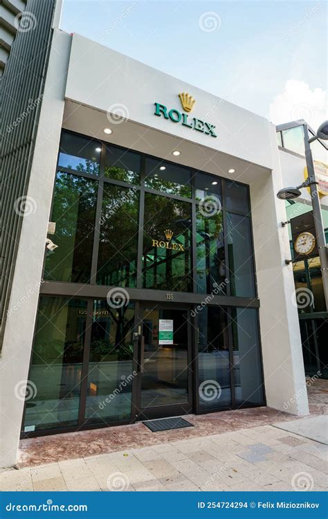 rolex boutique design miami